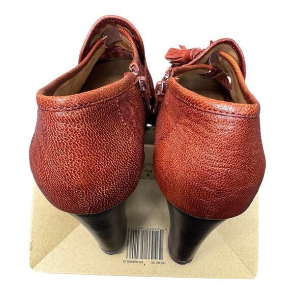 Schuler & Sons FANFARE Platform Heel Women's US 10 B Tassel Anthropologie EUC - Picture 3 of 15